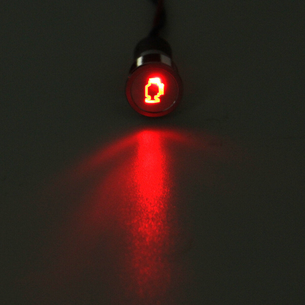 12V 16mm LED Dash Panel Warning Pilot Light Indicator