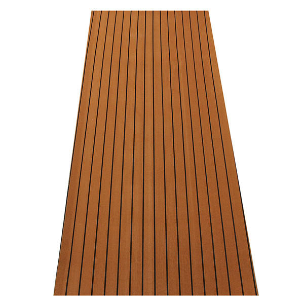 240cm x 90cm x 5mm EVA Foam Teak Sheet Boat Yacht Synthetic Teak Decking With Glue