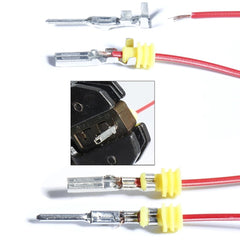 Car Electrical Wire Connector Plug Automotive Waterproof 1/2/3/4 Pin Motocycle Truck Harness Male Female Crimping Pliers