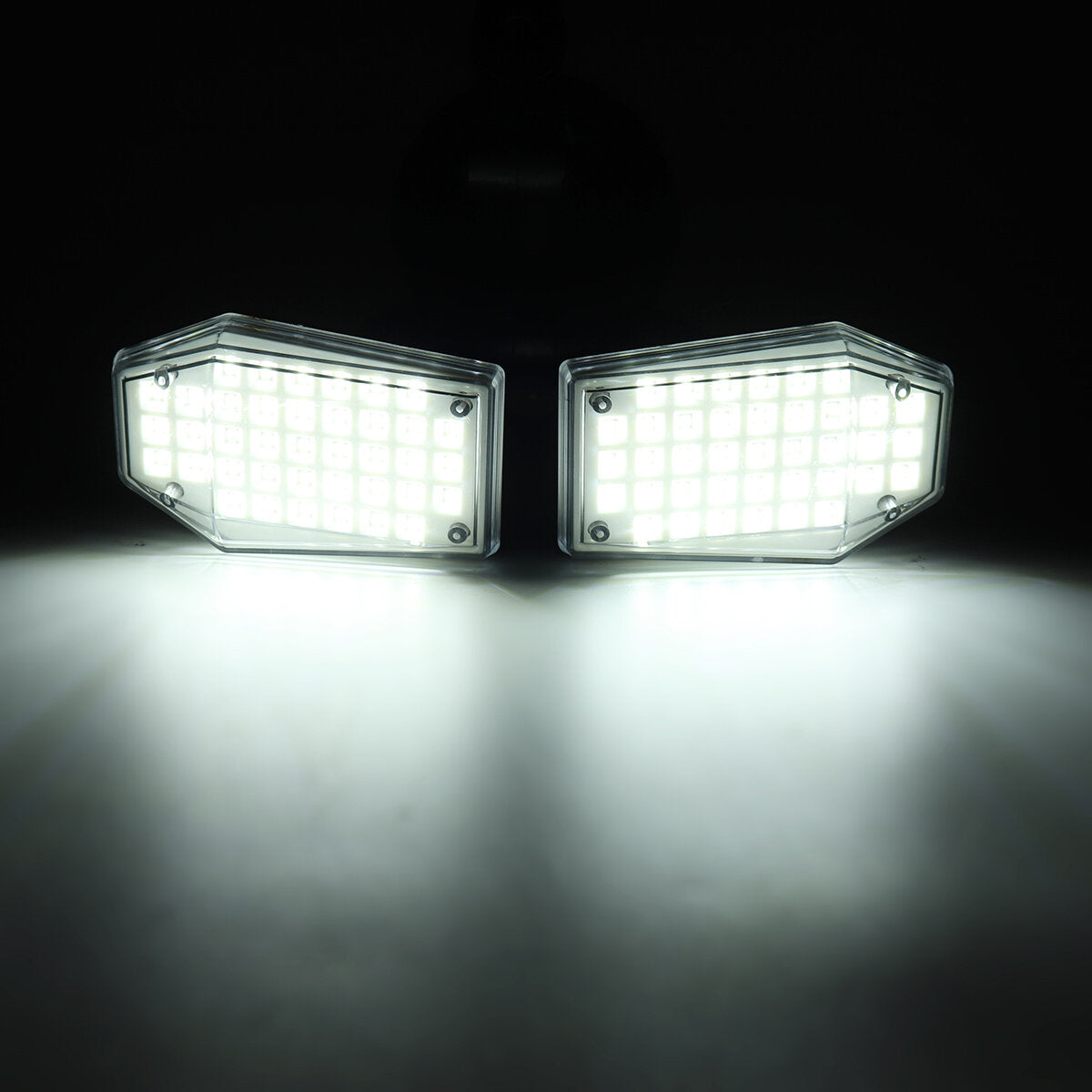 78SMD/130COB Solar Wall Light Waterproof Double Head Outdoor Garden Security Lamp