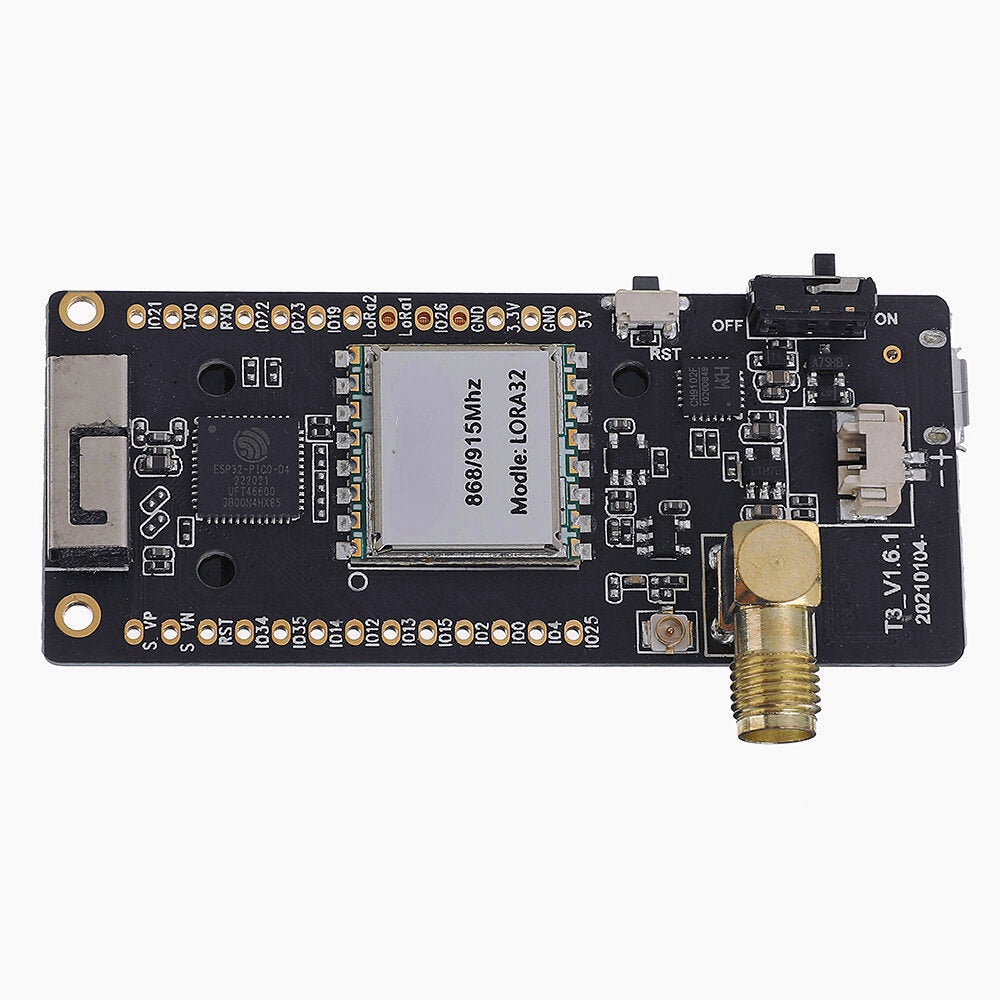868Mhz ESP32 LoRa OLED 0.96 Inch SD Card Bluetooth WIFI Wireless Module ESP-32 SMA IP5306