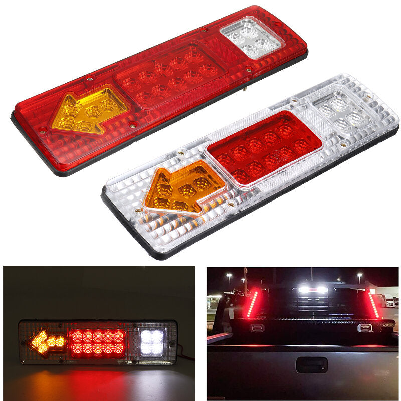 12V/24V Electronic LED Rear Arrow Tail Brake Light For Speedboat Car Trailers Bus