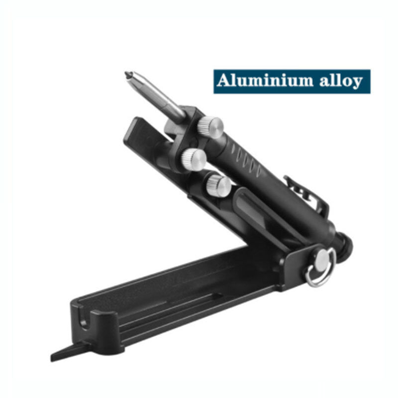 15-in-1 Multi-Purpose Architectural Pencil - Compact, Adjustable, Durable Tool for Marking & Scribing