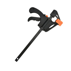 2pcs 4" Woodworking F-Clamp Quick Release Bar Clamp for DIY Projects - Durable Plastic, Easy to Use