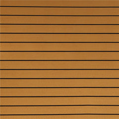 240cmx90cmx5mm Gold With Black Lines Marine Flooring Faux Teak EVA Foam Boat Decking Sheet