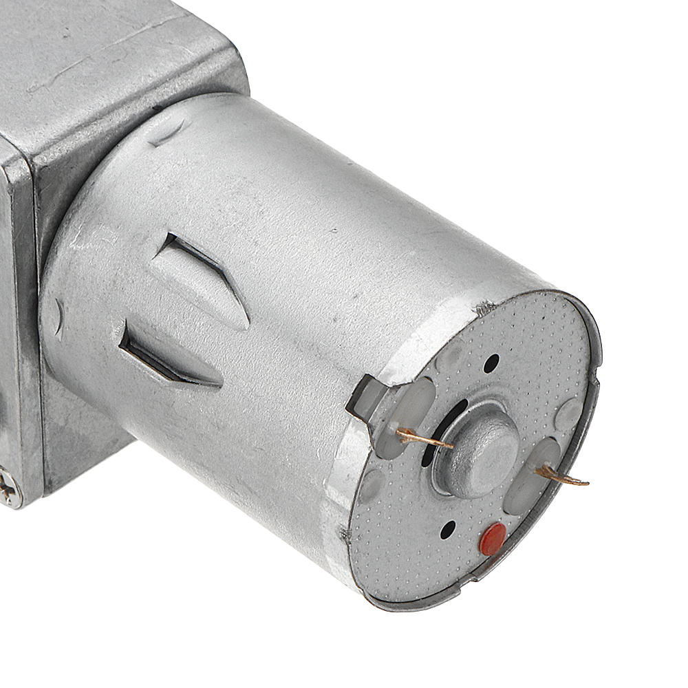 50mm-M6 Screw Worm Gear Motor DC 6/12/24V 150RPM Self-locking Reduction Gear Motor