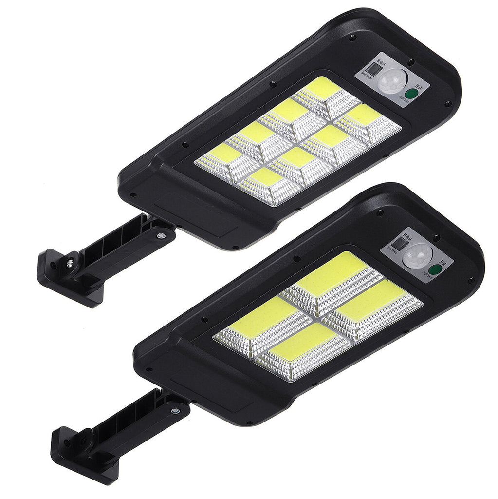 160COB Light Rechargeable Solar Power Street Light Solar Panel Lamp