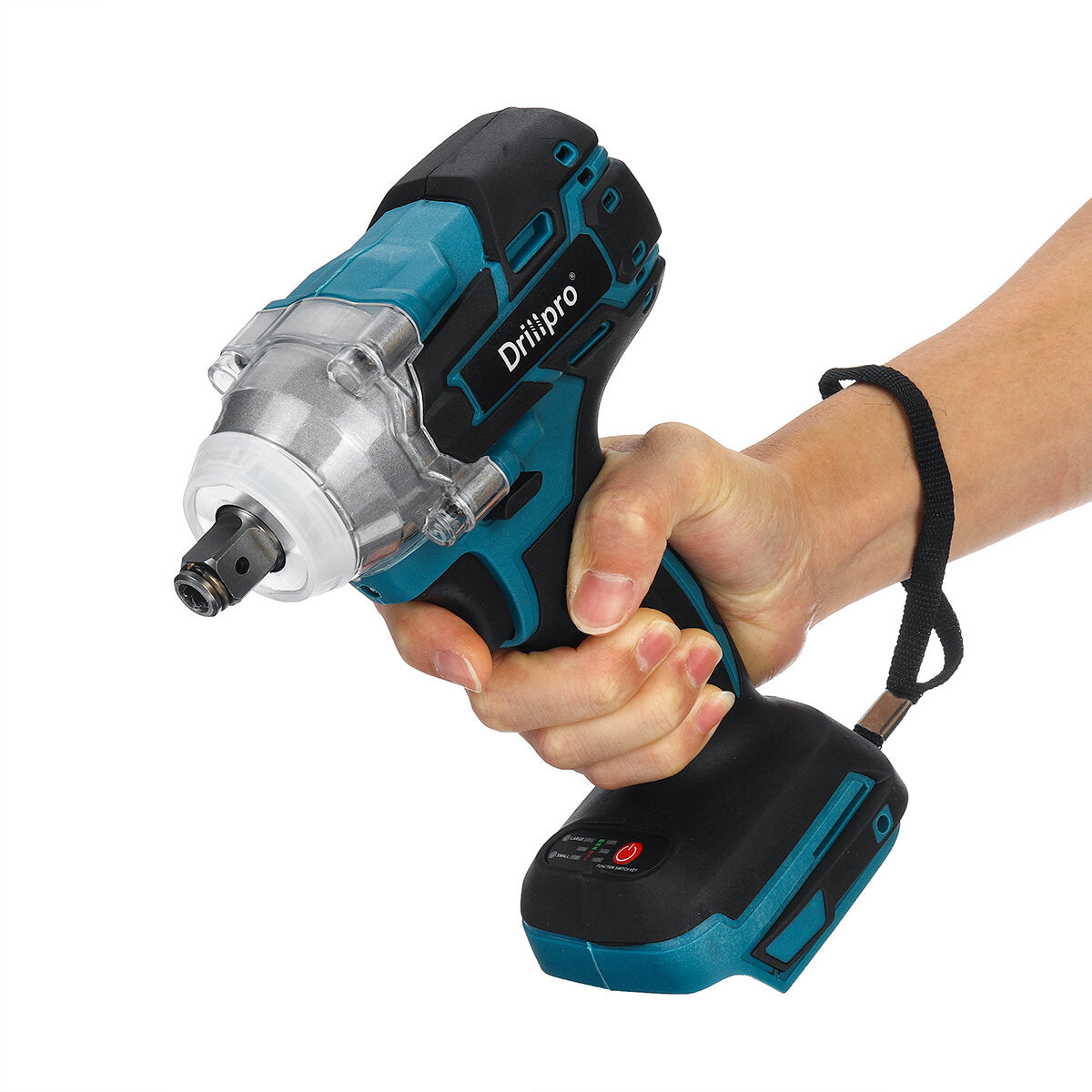 18V 520N.m. Li-Ion Brushless Cordless 1/2" Impact Electric Wrench Driver Replacement