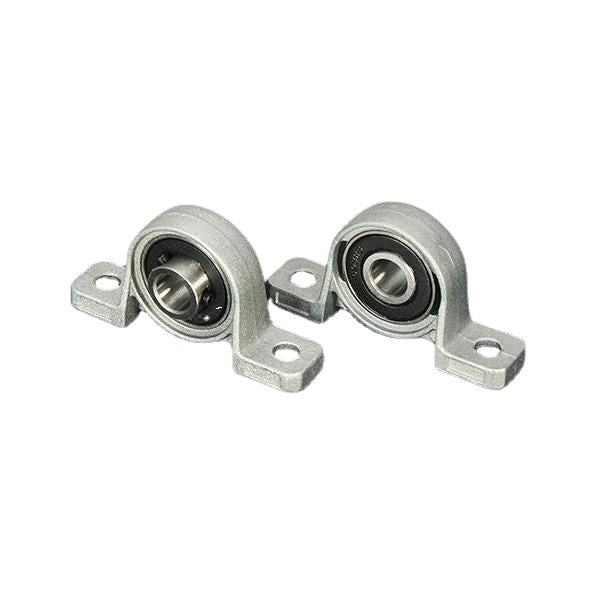 T8 400mm Stainless Steel Lead Screw Set with Mounted Ball Bearing and Shaft Coupling