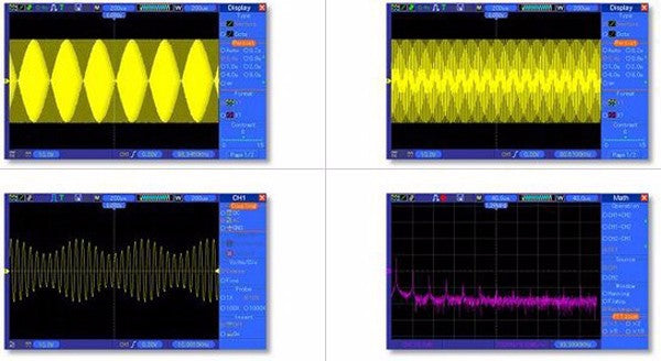 Digital Storage Oscilloscope 70MHz 2Channels 1GSa/s 7inch TFT LCD
