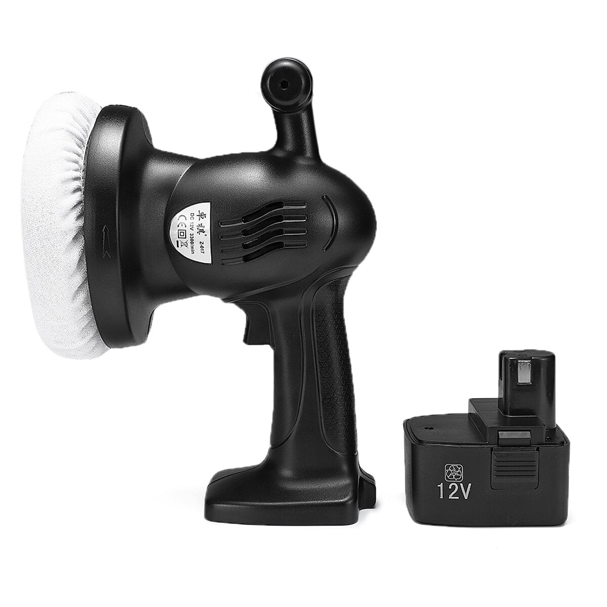 800W Polisher Adjustable Speed Furniture Polishing Waxing Machine For Car