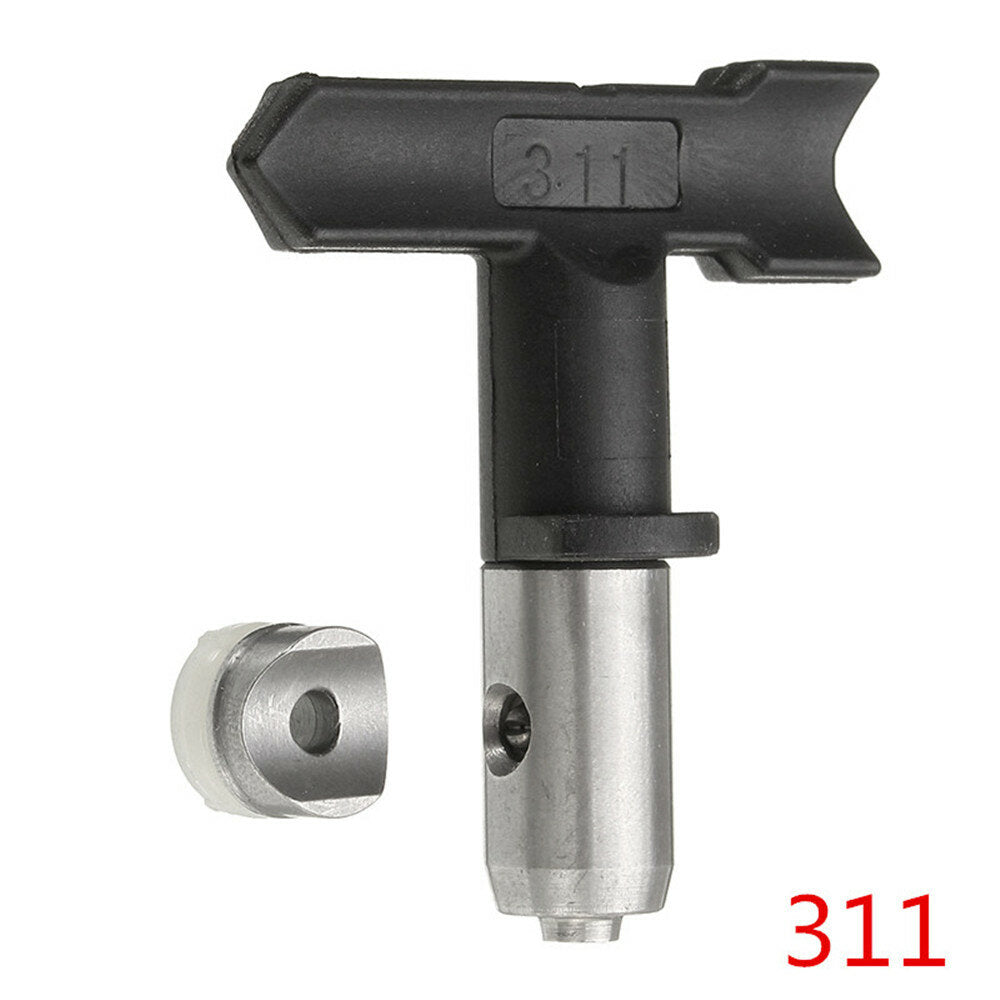 Black Airless Spraying Guns Tips For Paint Sprayer Nozzle
