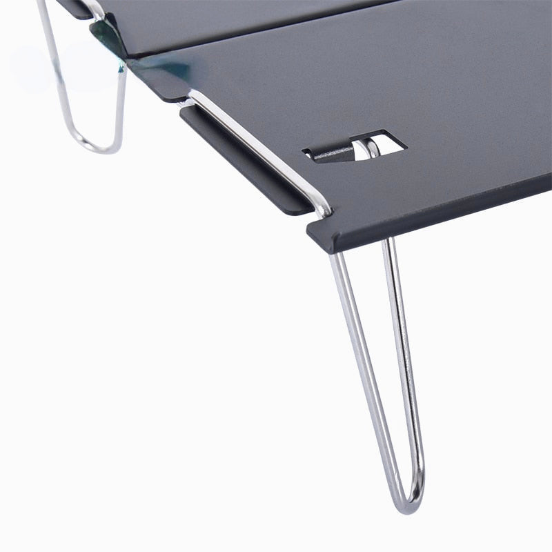 Camping Table Lightweight Hard-Topped Folding Table Aluminium Alloy Mini Table with Carry Bag