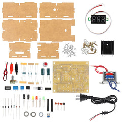 LM317 Adjustable Regulated Power Supply Board Kit DIY Production Power Supply Training Kit