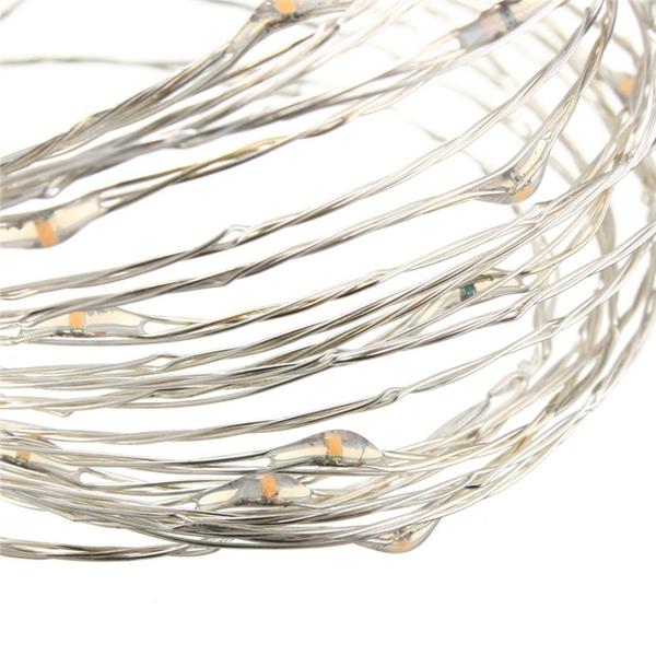 5M 50 LED Copper Wire Christmas Outdoor String Fairy Light Waterproof DC12V