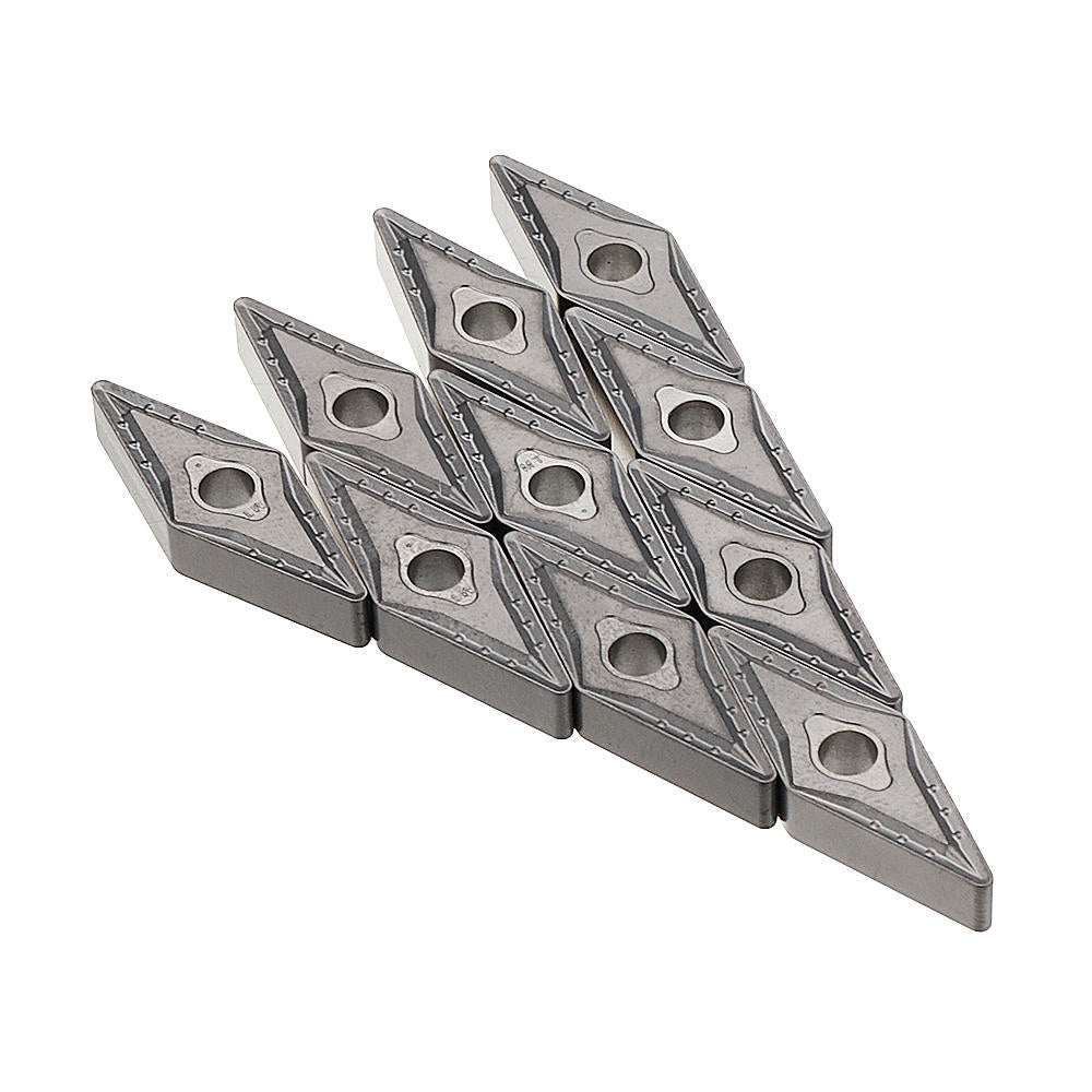 10pcs VNMG160408-TC NX525 Carbide Insert for Lathe Turning Tool Holder
