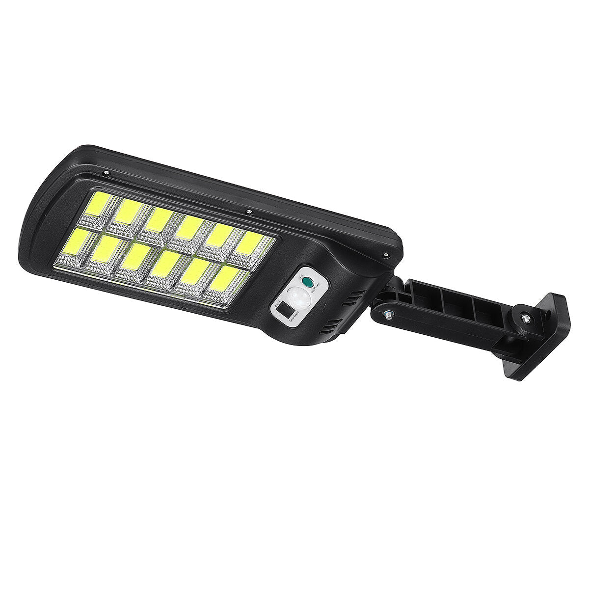 10/12 COB LED Solar Wall Light Garden Security Street Lamp PIR Motion Sensor Remote Control