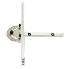Aluminum Alloy & Stainless Steel Miter Gauge, 300mm, High Efficiency for Straight & Oblique Cutting, Precise Scale Angle