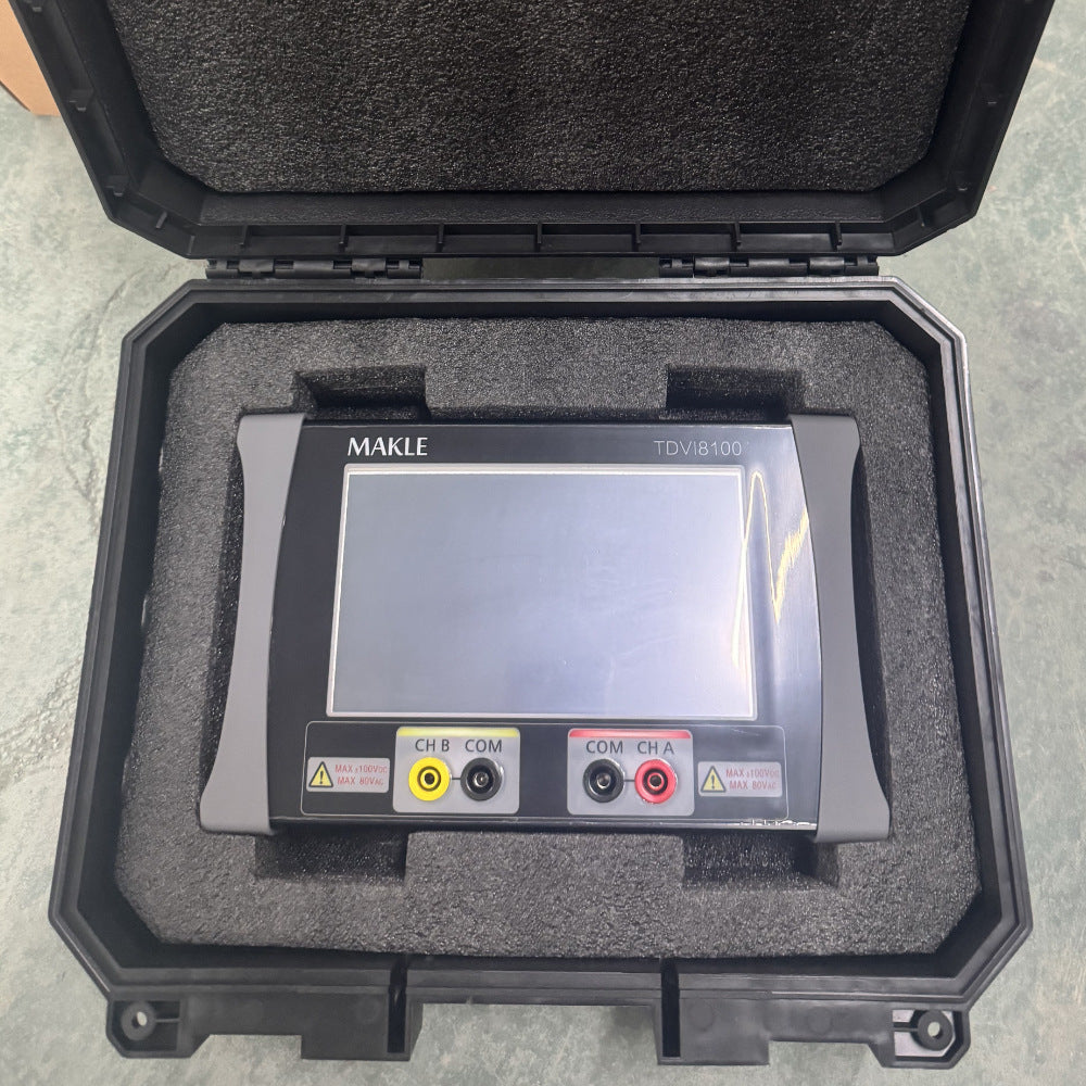 Intelligent Dual-Channel VI Curve Tester LCR Meter Quick Fault Diagnosis 5-21000Hz with Power Adapter