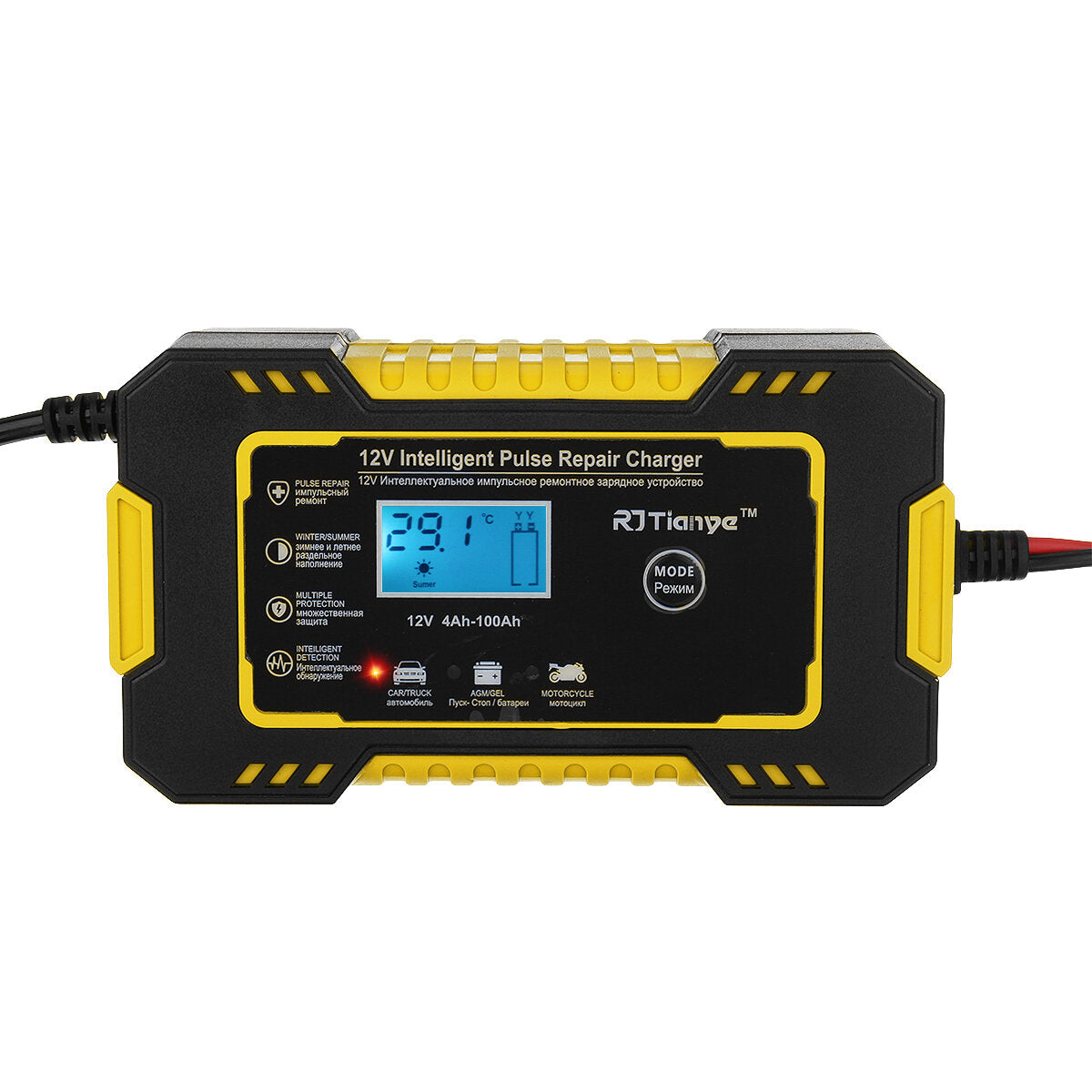 12V-24V 3.1A Dual USB Charger Socket Adapter Voltage Voltmeter for Motorcycle Car Boat Marine