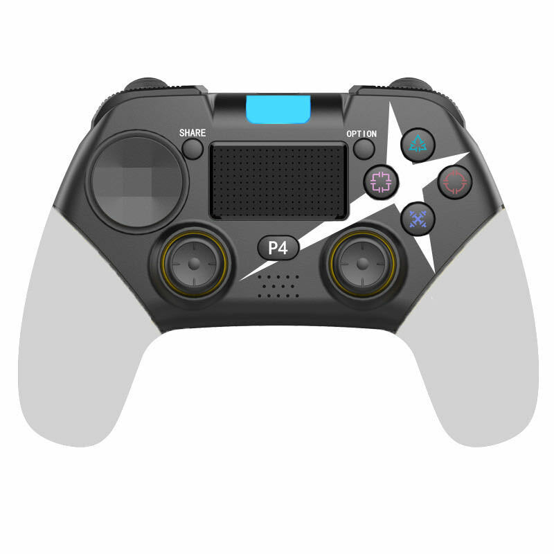 Gamepad Vibration Portable for Android Windows Steam Wireless Asymmetric Somatosensory Vibration Gyroscope Game Controller