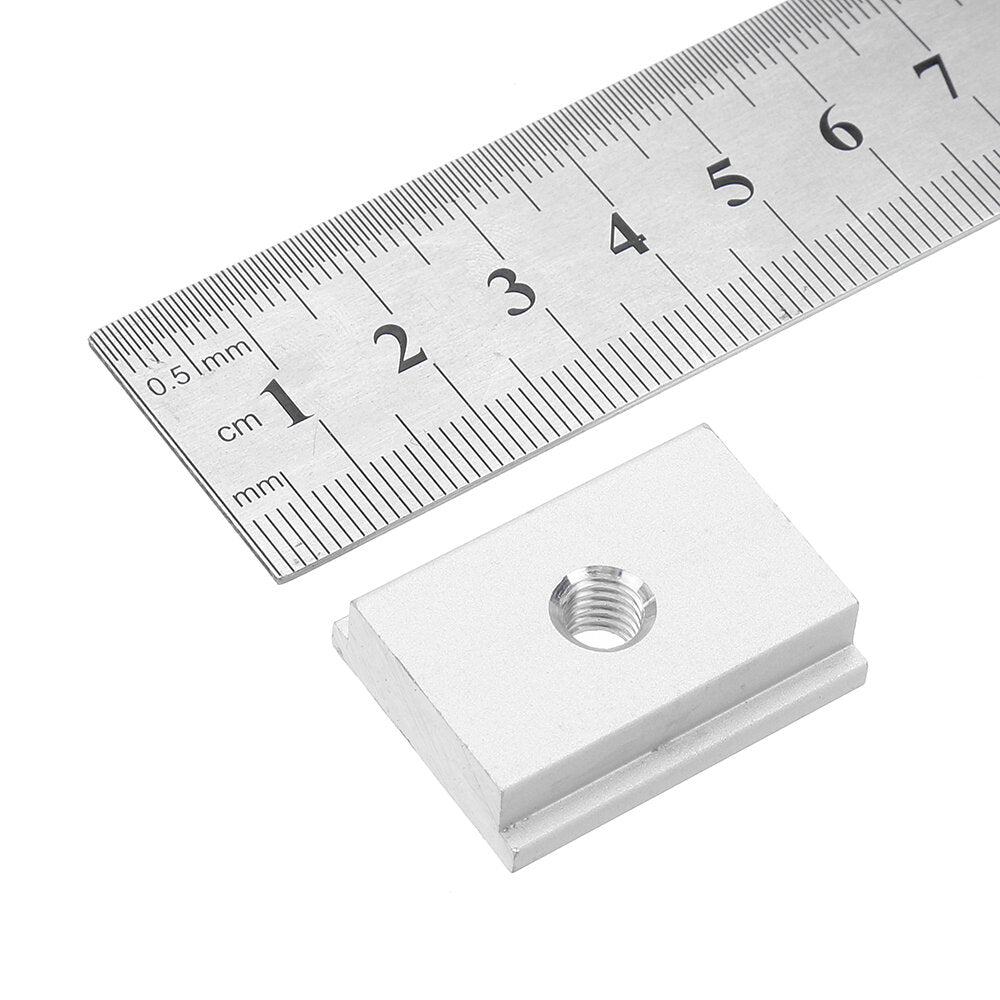 20pcs M6 T Slot Nut T-Track Sliding Nut For Woodworking Tool Slot Fastener