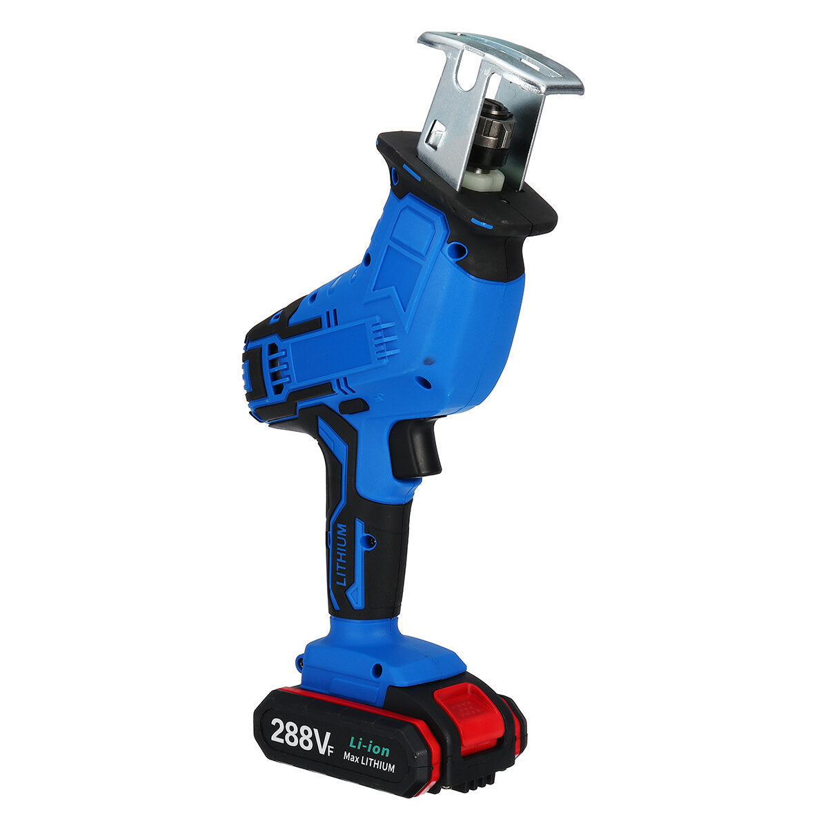 Cordless Electric Saw Rechargeable Reciprocating Saw For Wood/Metal/Plastic Cutting Tool W/ None/1pc/2pcs Battery Also for For Worx Battery