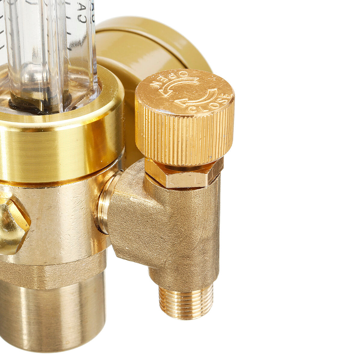 Argon CO2 Mig Tig Flow Meter Auto Pressure Regulator Welding Weld Gauge Gas Welder
