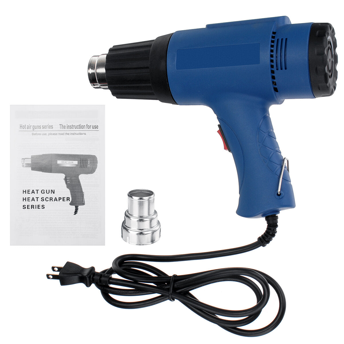 2000W Heating Machine Heat Hot Air Machine Dual Temperature + 1 Nozzles