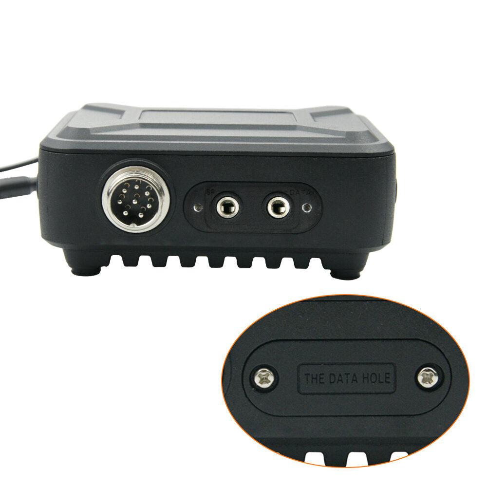 25W 200 Channels Mini Mobile Radio VHF UHF Dual Band Car Ham Radio Transceiver