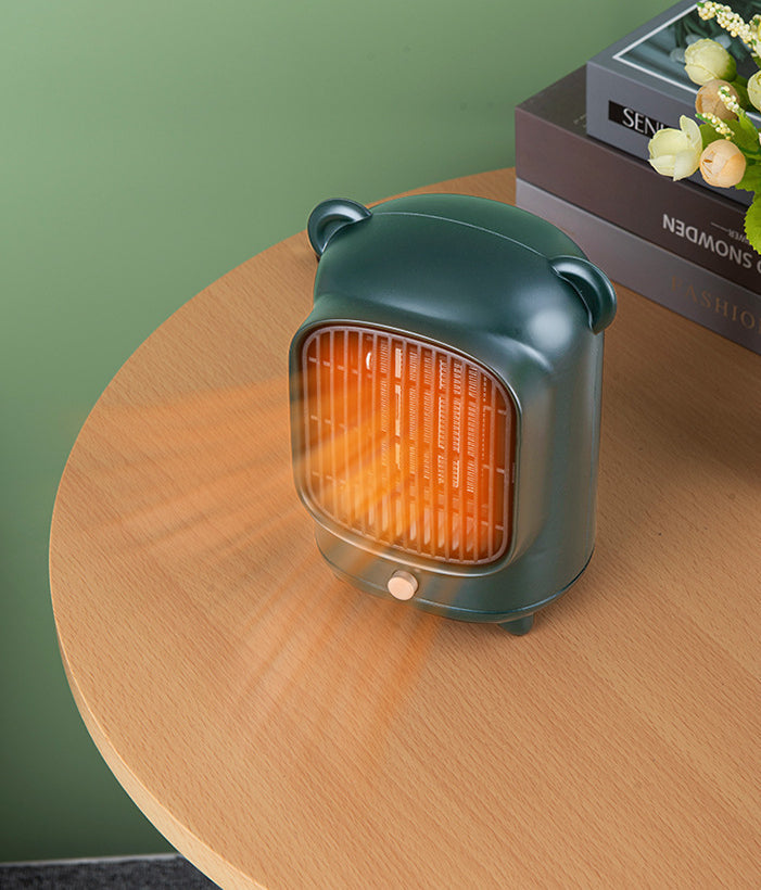 Portable Electric Mini Fan Heater - Desktop Household Radiator Warmer for Winter