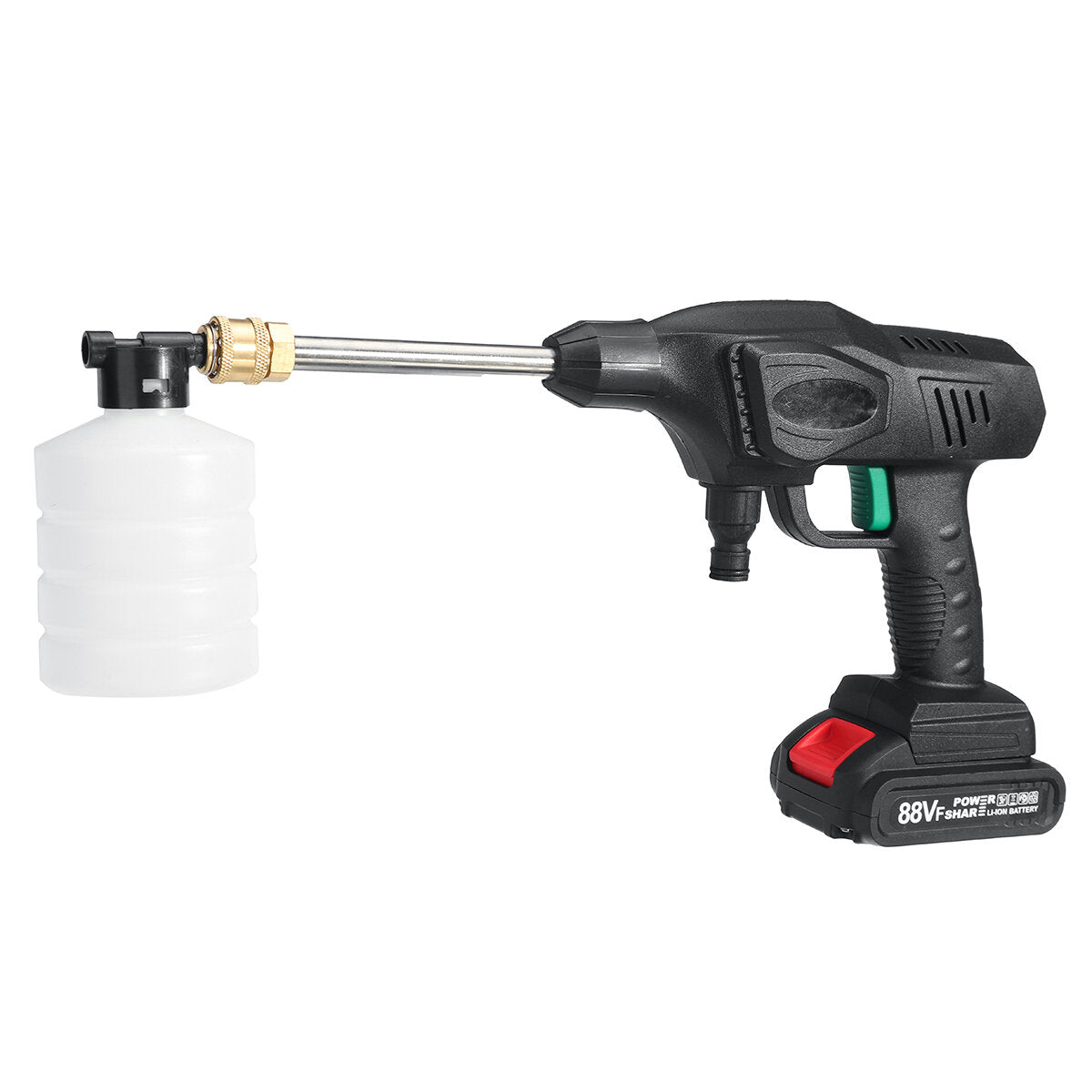 900W Cordless High Pressure Washer Battery Indicator Car Washing Machine Spray Guns Water Cleaner