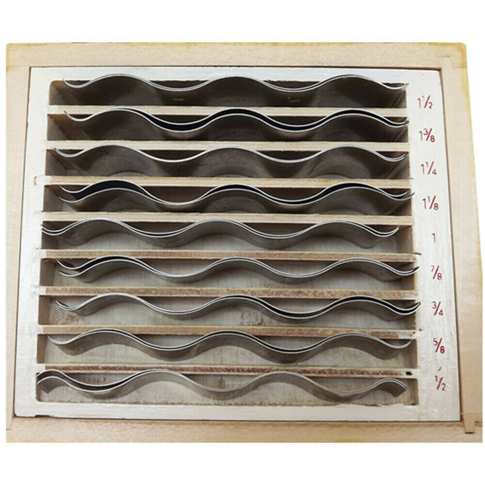 18pcs 1/2 to 1-1/2 Inch Parallel Block Precision Machinist Precision Pad Block Measuring Tools