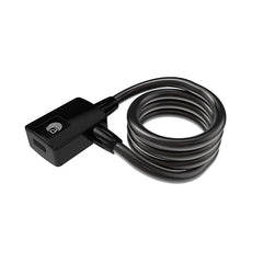 Intelligent Fingerprint Steel Ring Lock Bicycle Anti-theft Lock Highway Vehicle Steel Cable Lock