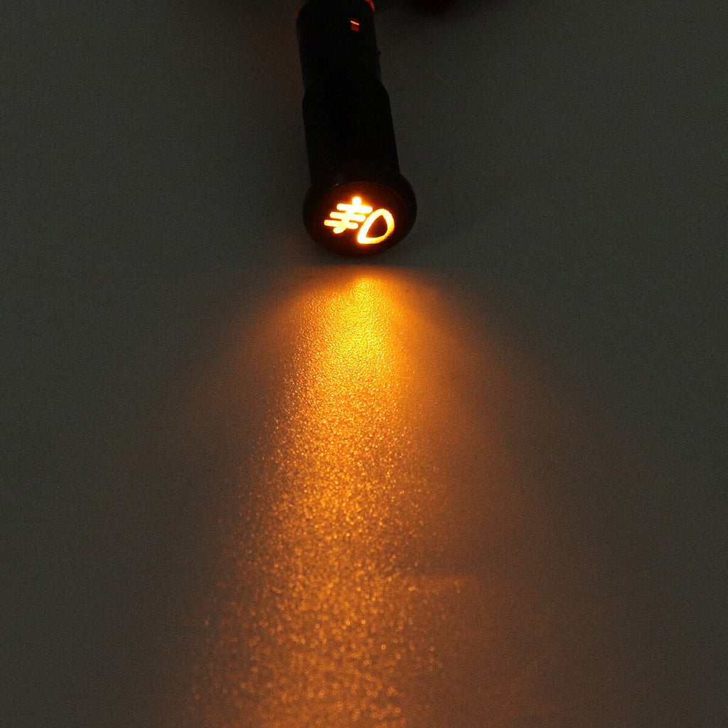 10MM LED Dashboard Warning Signal Light Van Dash Panel Indicator Lamp 12/24/36V