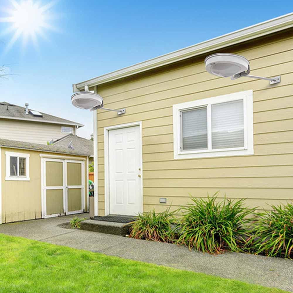 3W 28 LED Solar Powered [IR Motion Sensor Waterproof Wall Light Street Lamp for Outdoor Garden
