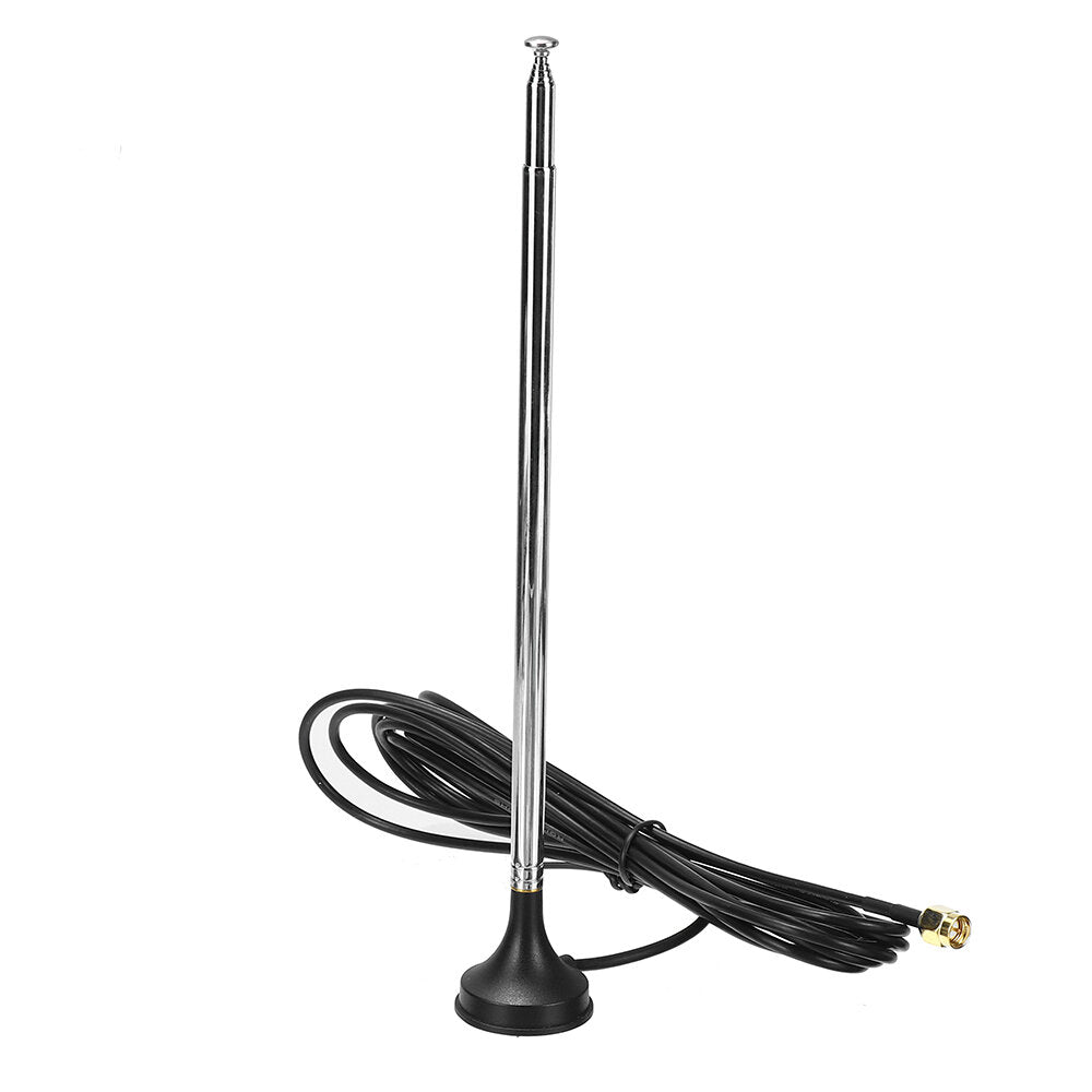 0.1MHz-1.7GHz SDR 0.5 PPM TCXO Compensated High Stability Full Band Software Receiver Aviation Band ADSB RTL2832U + R820T2 with Antenna