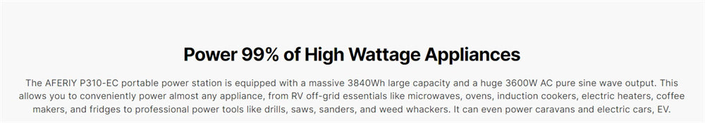 3600W 3840Wh LiFePO4 Portable Power Station, Optional 1 or 2 Expansion Batteries, App Control, UPS & Wheels for Home Backup & RV