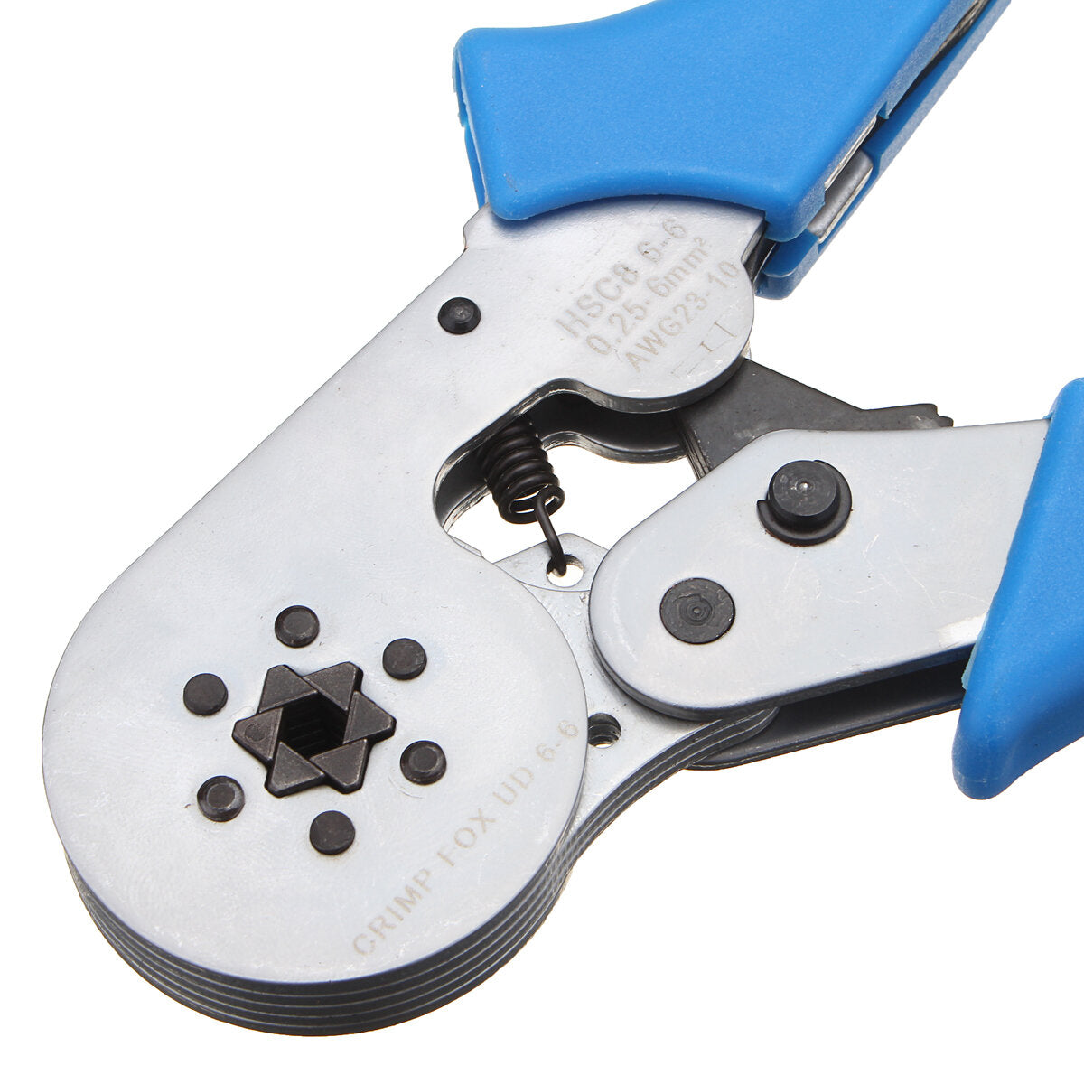 6-6 0.25-6.0mm Crimping Tools Self-adjustable Ratcheting Ferrule Wire Crimper Plier