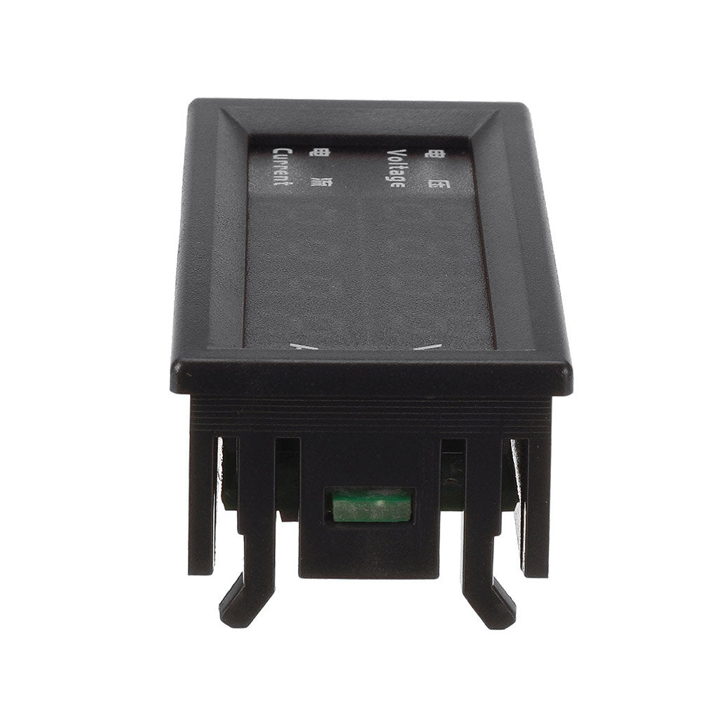 M4430 Mini Digital Voltmeter Ammeter DC 100V / DC 200V 10A Panel Amp Volt Voltage Current Meter Tester with Dual LED Display