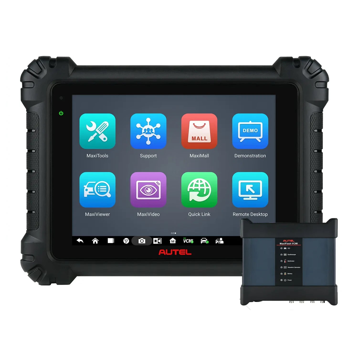 Advanced Diagnostic Tool Features Topology Mapping ECU Programming 5-in-1 VCMI Active Test 40+ Services Auto Scan Android 7.0