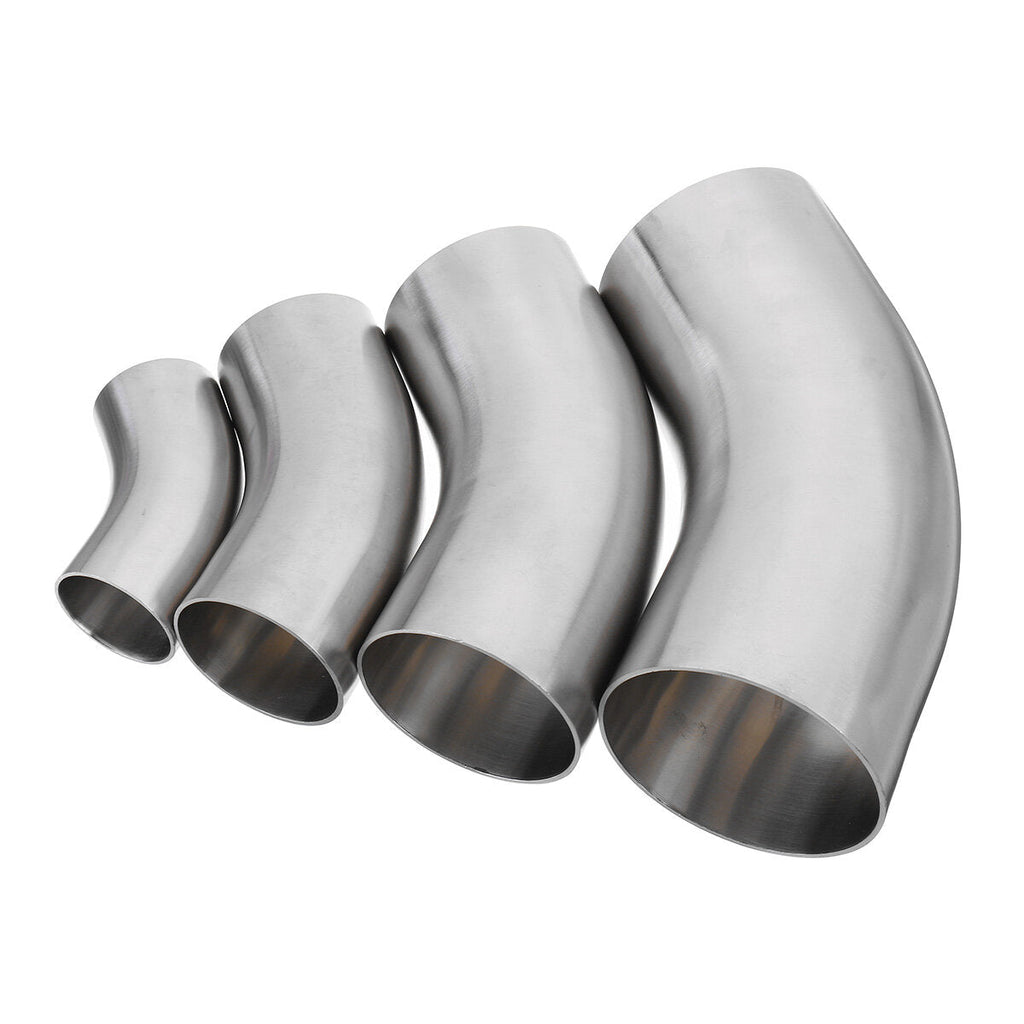 1.5 / 2 / 2.5 / 3" OD 45 Degree Exhaust Pipe Bends Tube Elbows  Stainless Steel