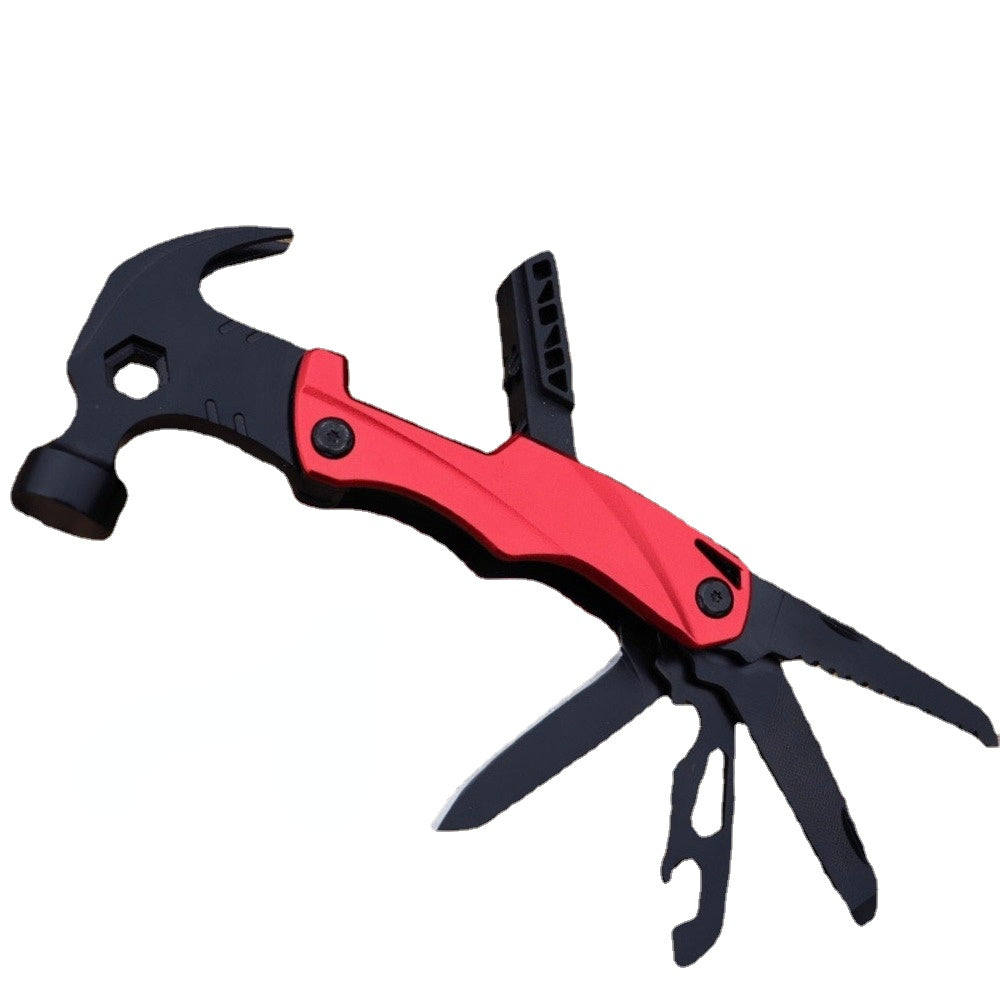 Multi Outdoor Camping Tools Adjustable Wrench/Car Multi-function Lifesaving Hammer Mini Pockets Multifunctional Tool