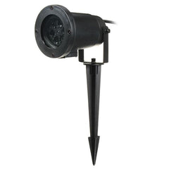 Waterproof Moving Butterfly Projector Stage Light Christmas Outdoor Landscape Lamp