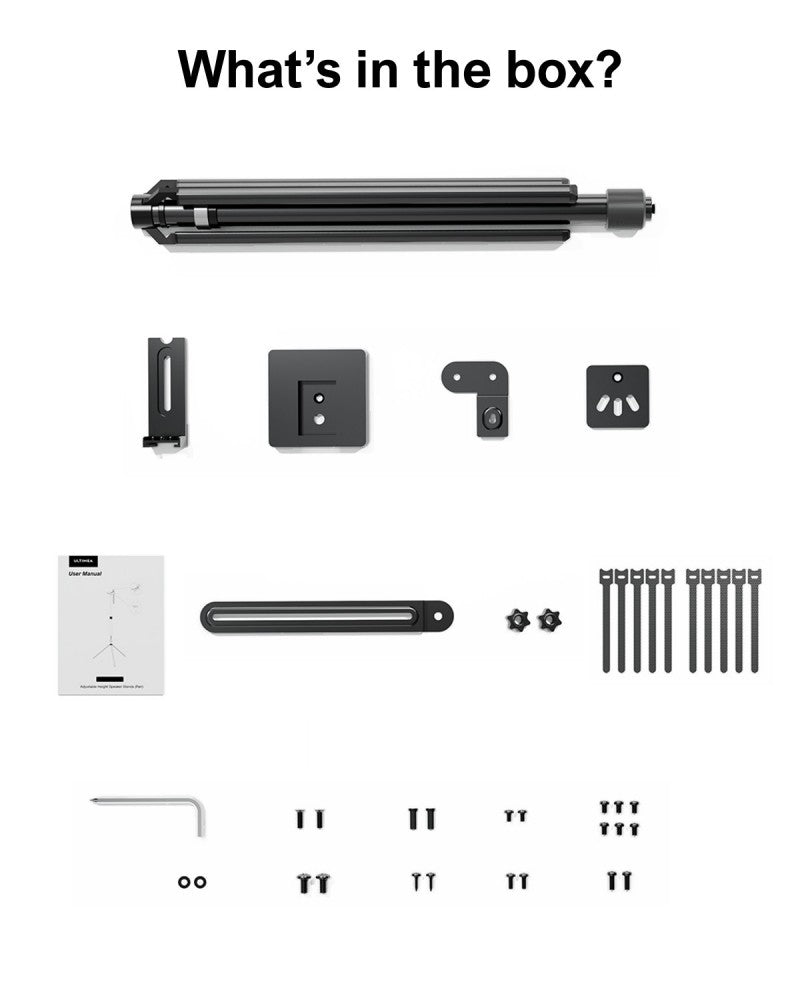 410W 7.1CH Soundbar with 2x Steady 300 Stands Virtual Surround Sound System with 4 Wired Surround Speakers and 6.5" Wireless Subwoofer Home Theater SurroundX Soundbar Subwoofer with 2x Pairs of Steady 300 Surround Speaker Stands
