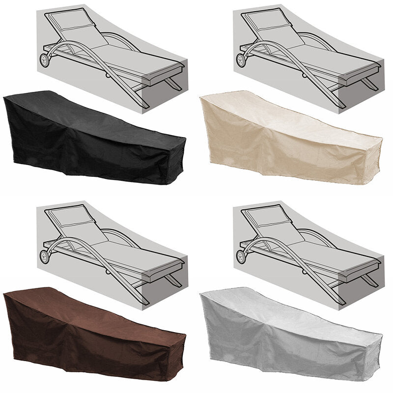 Waterproof Dust-Proof Furniture Chair Sofa Cover Garden Balcony Deck Chair Shed