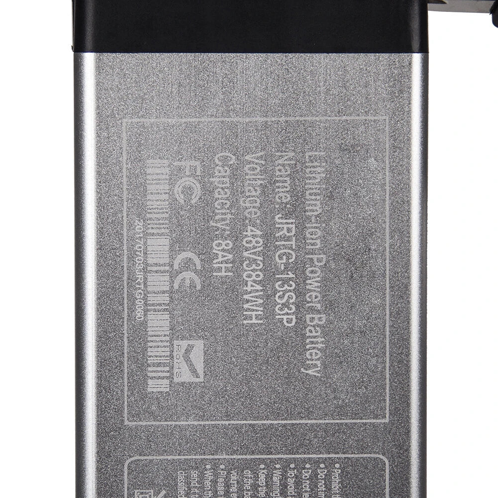 Original 48V 8Ah 250W Battery Electric Bike Battery Lithium Battery With Charger Compatible With RT-730