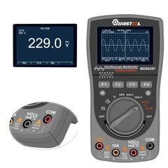 Intelligent 2 in 1 Digital 40MHz 200Msps/S Oscilloscope 6000 Counts True RMS Multimeter