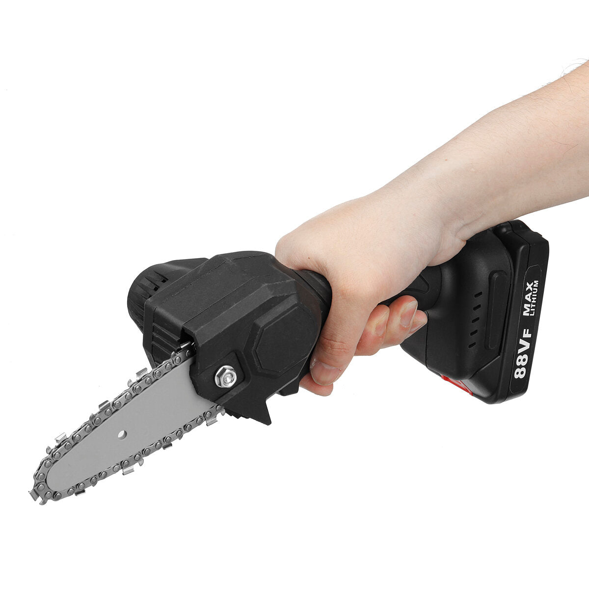 88VF 4 Inch Electric Chain Saw 800W One-Hand Chainsaw Rechargeable Logging Saws