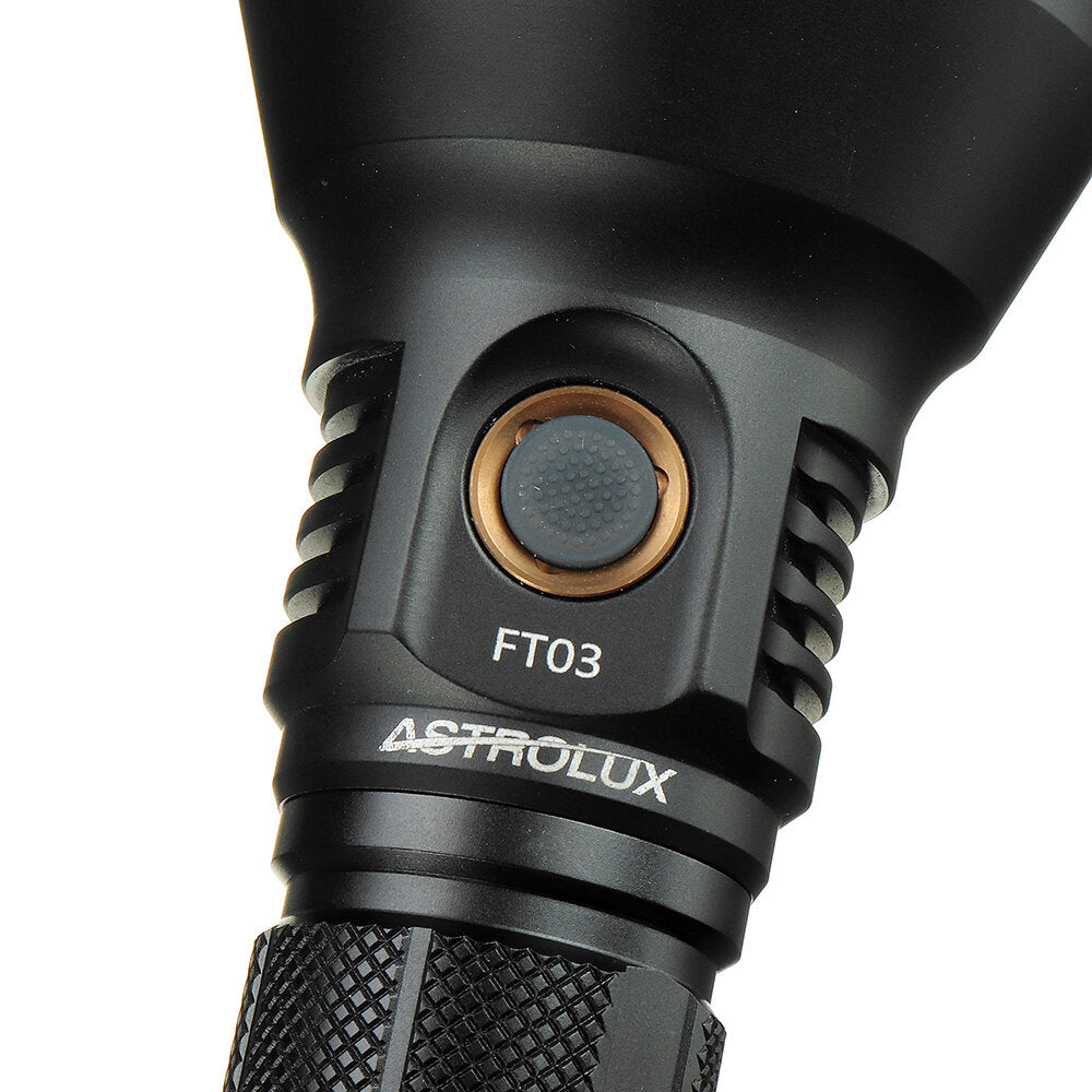 4300lm 875m LED Flashlight with 26800 Battery 6800mAh 3C Power Li-ion Battery USB-C Rechargeable Large Capacity Long Runtime Powerful Torch